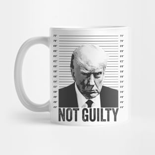 Trump Mugshot not guilty Mug